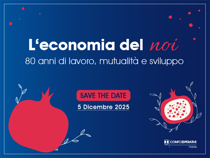Confcooperative Vicenza celebra 80 anni di cooperazione: l’Economia del Noi