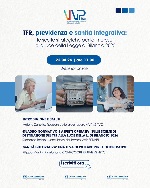 TFR, previdenza e sanità integrativa: le scelte strategiche per le...